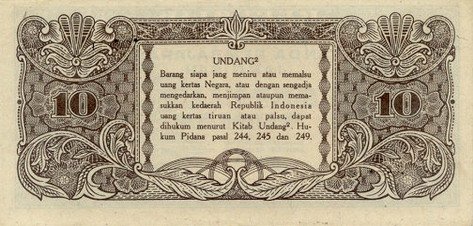 IndonesiaP19-10Rupiah-1945_b-donated